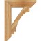 Ekena Millwork Imperial Slat Rough Sawn Bracket, Western Red Cedar, 6"W x 28"D x 36"H BKT06X28X36IMP06RWR - alternate 4